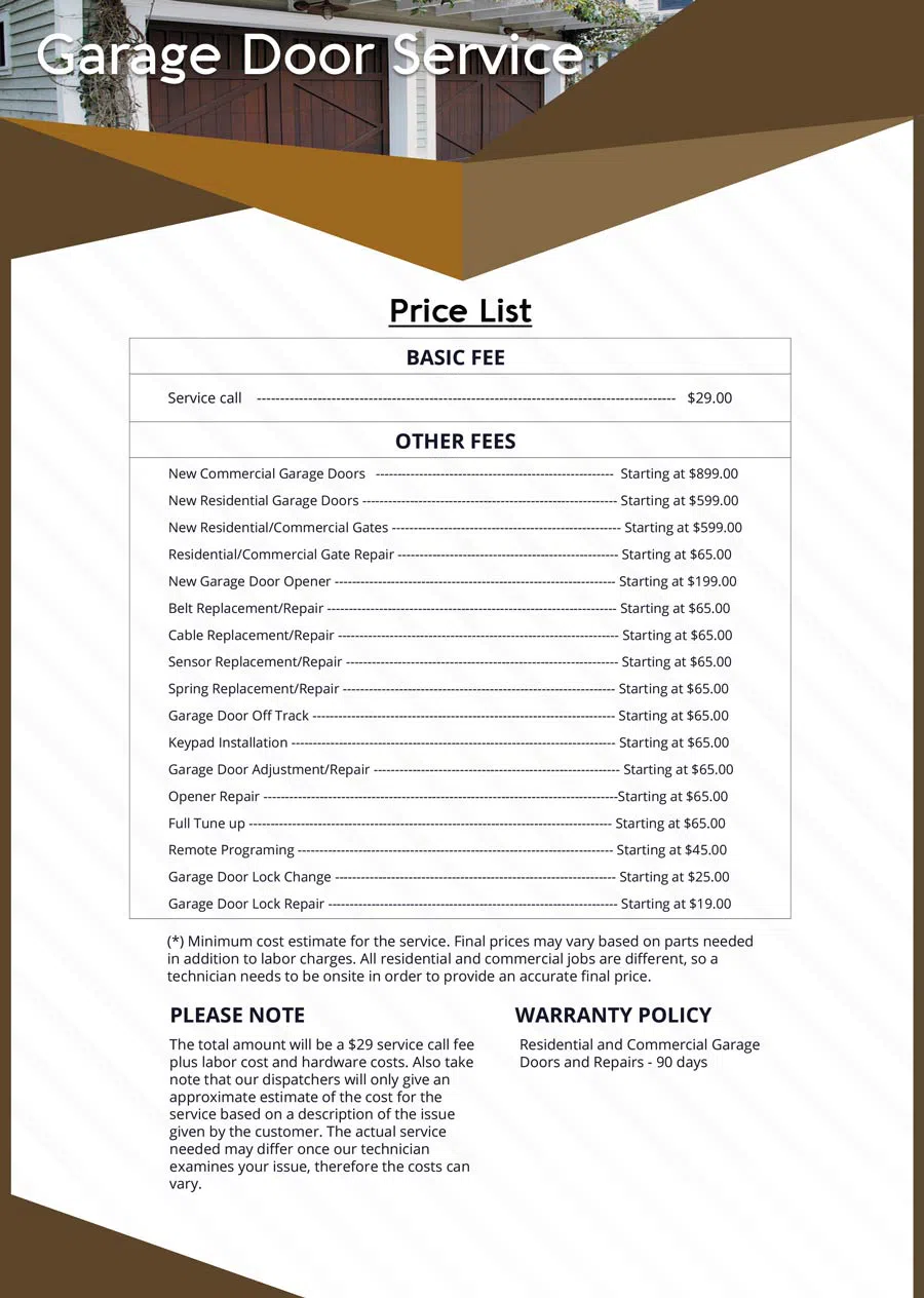 Express Garage Door Service Antioch, CA 925-291-7332